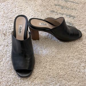 Clarks mules (size 8.5)
